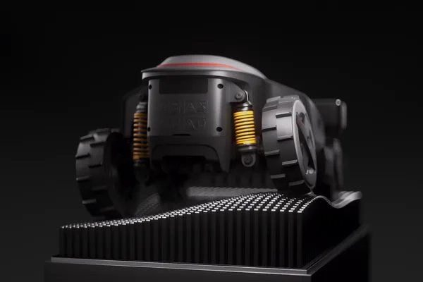 RockMow Z150 - odpružení podvozku