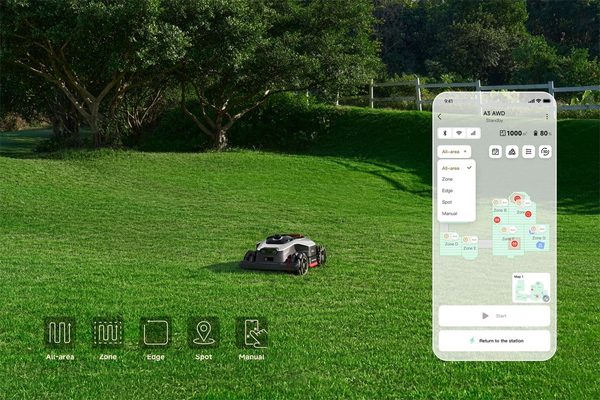 Dreame - správa viacero zón