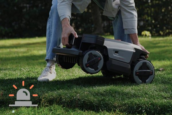 RockMow Z1 - Ochrana proti krádeži