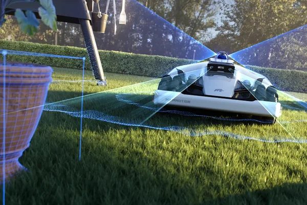 LUBA 3 AWD - detekcia prekážok