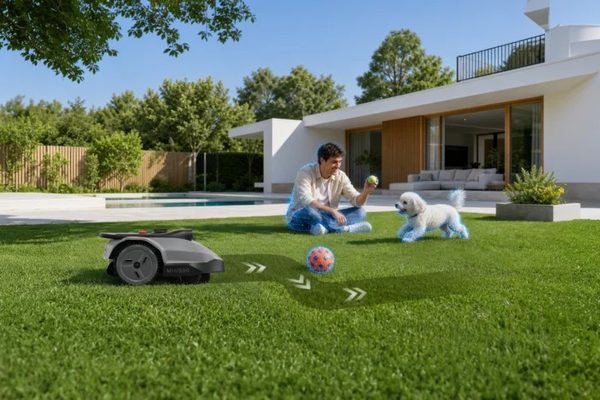 TerraMow Mini 500 - chytrá detekce překážek