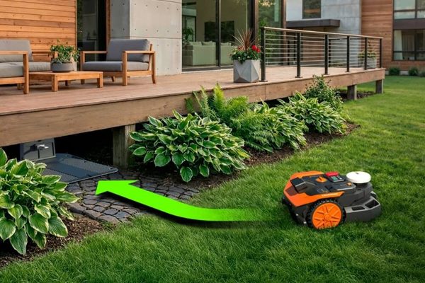 WORX Vision Cloud - Umístění nabíjecí stanice