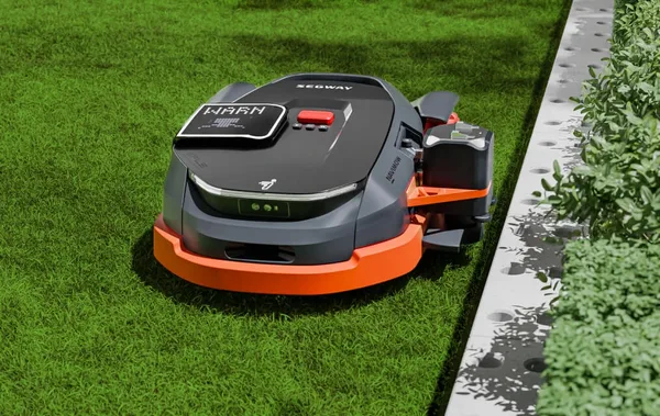 Navimow X3 s vyžínačem okrajů trávníku