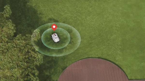 TerraMow V100 - precise positioning