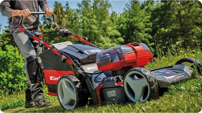 Akumulátorová sekačka na trávu Einhell