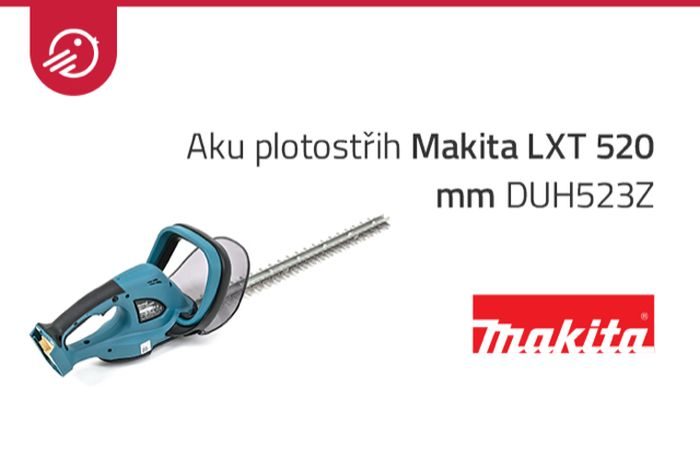 Aku nůžky na živý plot Makita LXT 520 mm DUH523Z