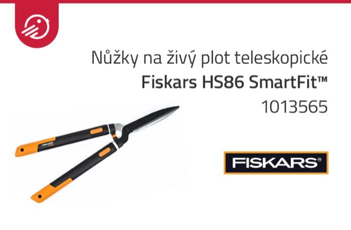Ruční nůžky na živý plot Fiskars HS86 SmartFit