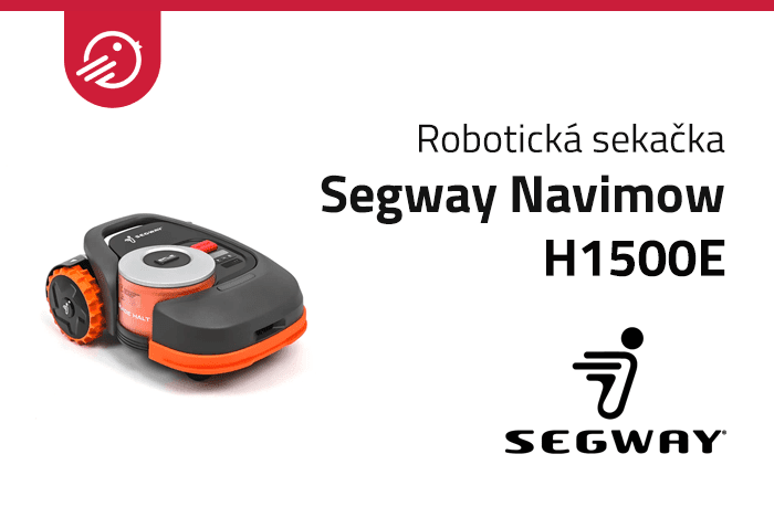 Robotická sekačka Segway Navimow H1500E