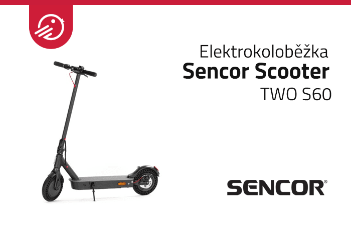 Elektrokoloběžka Sencor Scooter TWO S60