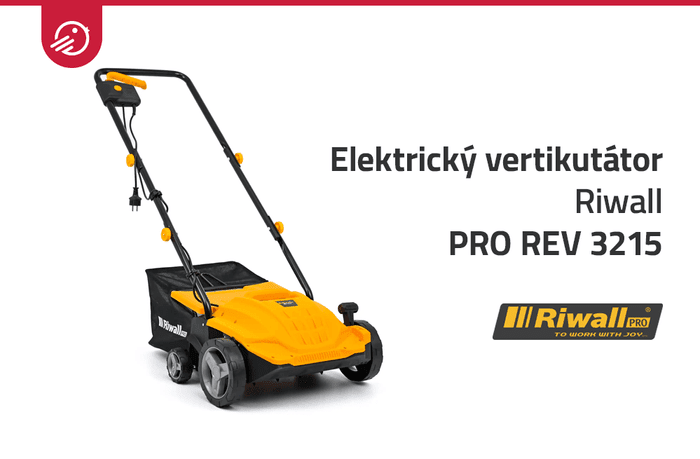 Elektrický vertikutátor Riwall PRO REV 3215