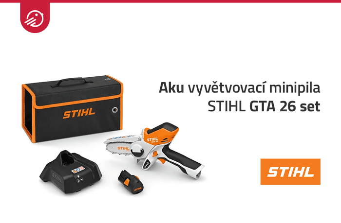 Aku vyvětvovací minipila STIHL GTA 26 set