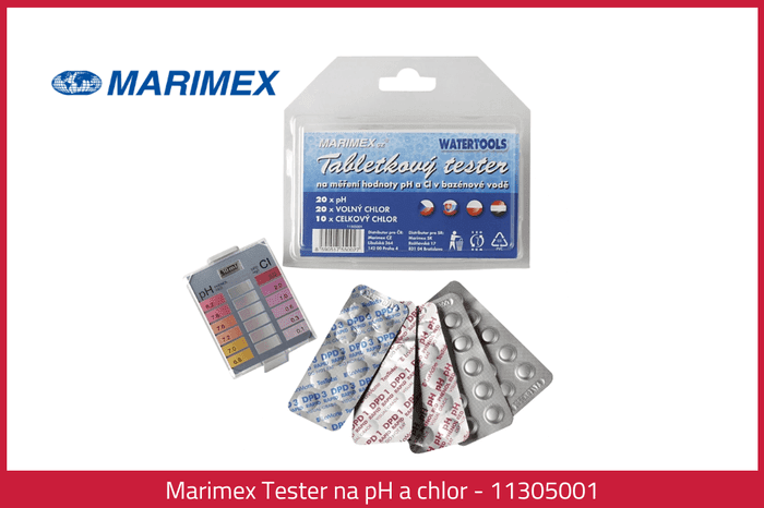 Tester na pH a chlor Marimex