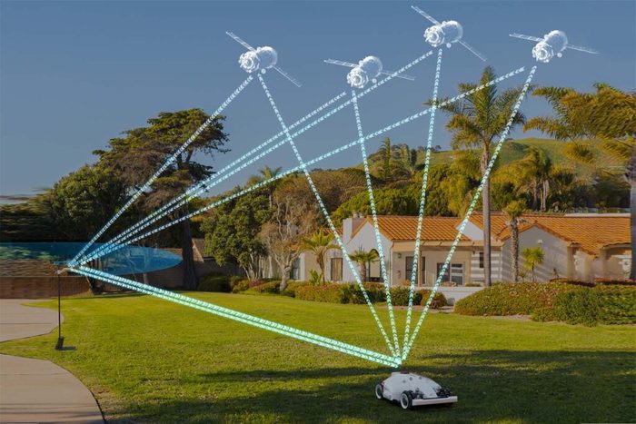 Robotická sekačka Mammotion LUBA s GPS navigací