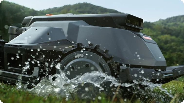 TerraMow X AWD robotická sekačka v náročném terénu s AWD pohonem
