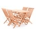 Zahradní sestava Teak pohoda set 4 VeGA