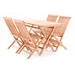 Zahradní sestava TEAK POHODA SET 4 VeGA