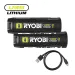 Akumulátor Ryobi 4V/2x3,0Ah USB Lithium™ RB4L30X2 - 2