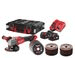 Aku úhlová bruska Milwaukee M18 FSAG125XB100P-502P COMBO KIT IN2