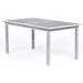 Creador Rumulus 6+ - sestava nábytku z hliníku (1x rozkl. stůl Raphael + 6x pol. křeslo Raul) - 3