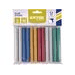EXTOL CRAFT 9911 - tyčinky tavné, mix barev se třpytem (glitter), pr.11x100mm, 12ks - 2