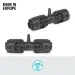 T-kus Gardena Micro-Drip 13 mm (1/2") - 4,6 mm (3/16") 13204-20 - 3