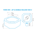 Vířivka Intex Pure Spa Jet & Bubble Deluxe HWS 4 11400242 - 2