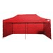 Párty stan VespaGarden 3 x 6 m Light červený