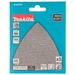 5x Brúsny papier Makita 93x93x93 mm, A320 - 2