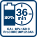 Akumulátor Bosch ProCORE 18V/12Ah 1600A016GU - 4