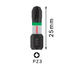 Šroubovací bit Bosch PRO Impact Control 25 mm PZ3 2 ks 2608522402 - 3