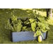 Vyvýšený záhon KETER Maple Square šedý - 3