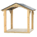 Dřevěný dětský zahradní domeček Classic World - 2
