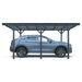 Prístrešok pre auto Riwall PRO RMCP 16 x 10 antracit 5x3m - 4