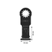 Ponorný pilový list Bosch PRO AIZ 32 APIB-STARLOCK 2608669066 - 2