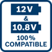 Akumulátor Bosch 2x GBA 12 V/6 Ah 1600A00X7M - 4