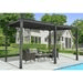 Bioklimatická pergola Riwall PRO RMBP 13 x 10 antracit 4x3m