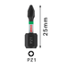 Šroubovací bit Bosch PRO Impact Control 25 mm PZ1 2 ks 2608522400 - 3