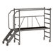Skládací lešení se schody JUMBO 178x74 cm 178SKT