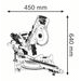 Elektrická pokosová pila Bosch GCM 8 SDE 0601B19200 - 2
