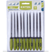 Pilník EXTOL CRAFT 150 mm sada 10 ks 8801 - 2