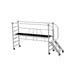 Skládací lešení se schody JUMBO 250x74 cm 250SKT
