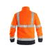 Pánská fleecová výstražná bunda CXS PRESTON, oranžová - 2