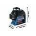 Čárový laserový měřič Bosch GLL 3-80 G 0601063Y00 - 3