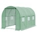 Zahradní fóliovník 2x3,5m / 7m2 - zelený