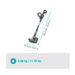 Aku multi čistič Gardena  AquaBrush Universal Solo P4A 14842-55 - 4