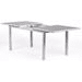 Creador Rumulus 6+ - sestava nábytku z hliníku (1x rozkl. stůl Raphael + 6x pol. křeslo Raul) - 4
