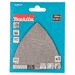 5x Brúsny papier Makita 93x93x93 mm, A240 - 2
