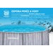 Bazén Florida Marimex 3,66 x 1,22 m ŠEDÉ DŘEVO vč. skimmeru 10340321 - 4