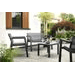 Záhradná zostava Emily Patio Set grafitová Keter