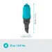 Regulovatelný koncový kapač Gardena Micro-Drip 0-15 l/h 13305-20 - 4
